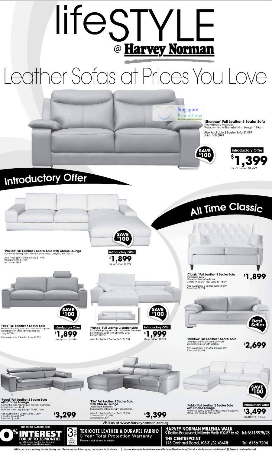 Sofa Sets, Shannon, Classic, Paxton, Maldive, Vance, Felix, Pablo, Ella, Rega