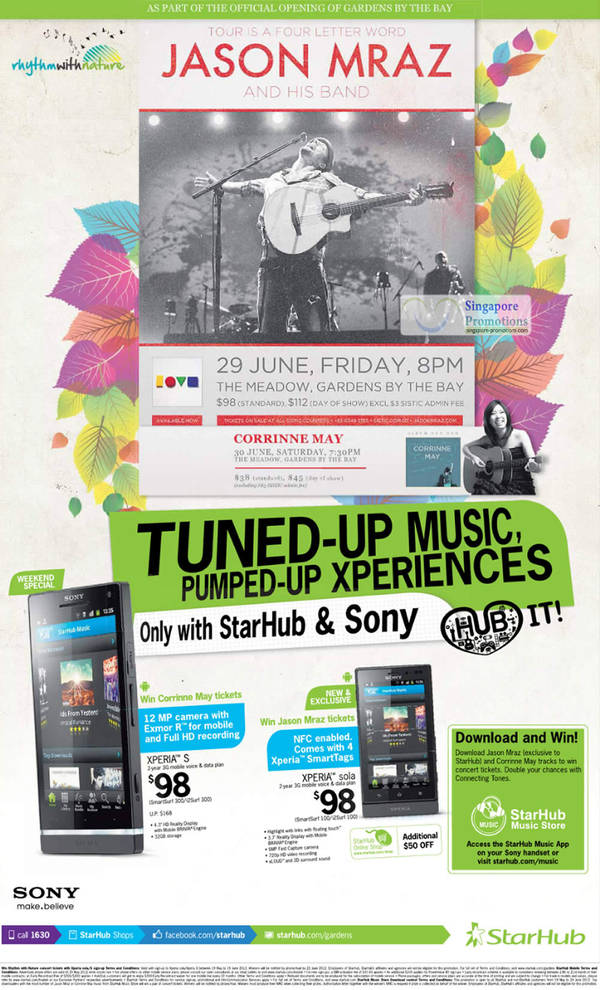 Featured image for (EXPIRED) Starhub Smartphones, Tablets, Cable TV & Mobile/Home Broadband Offers 19 – 25 May 2012