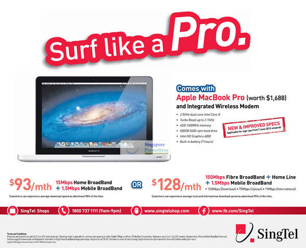 Featured image for Singtel Smartphones, Tablets, Home/Mobile Broadband & Mio TV Offers 23 – 29 Jun 2012