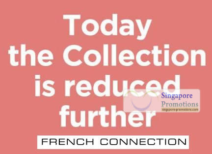 Featured image for French Connection (FCUK) Clearance Sale @ Tangs VivoCity 23 - 30 Jun 2012