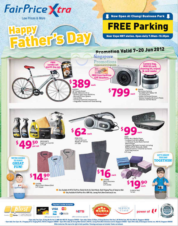 Featured image for (EXPIRED) NTUC Fairprice Electronics, Appliances, Wines & Kitchenware Offers 7 – 20 Jun 2012