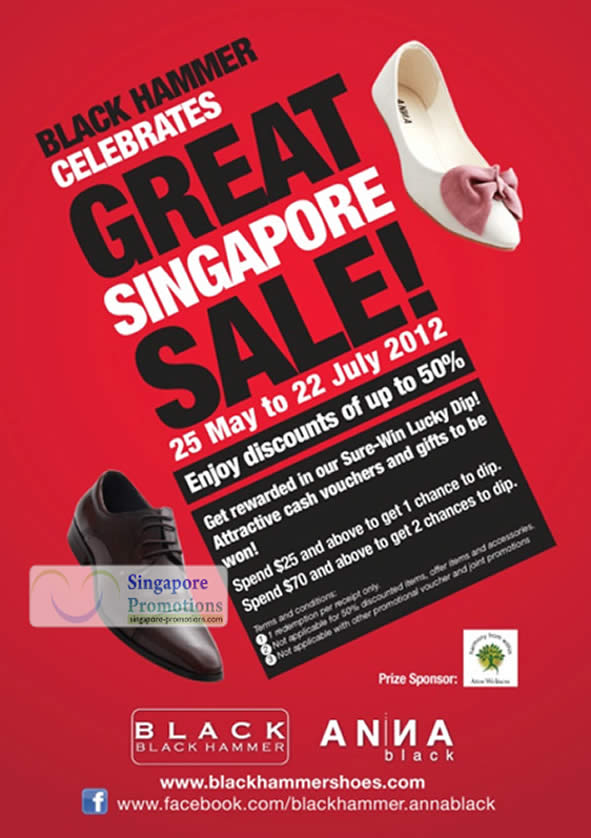 Featured image for (EXPIRED) Black Hammer Shoes Up To 50% Off Great Singapore Sale 25 May – 22 Jul 2012