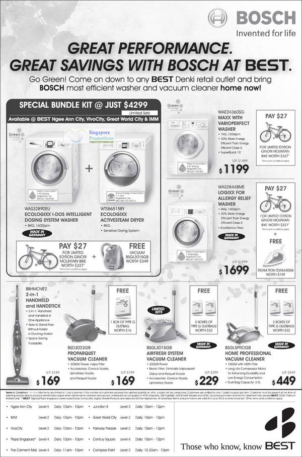 Featured image for Best Denki Electronics & Appliances Offers 1 – 4 Jun 2012