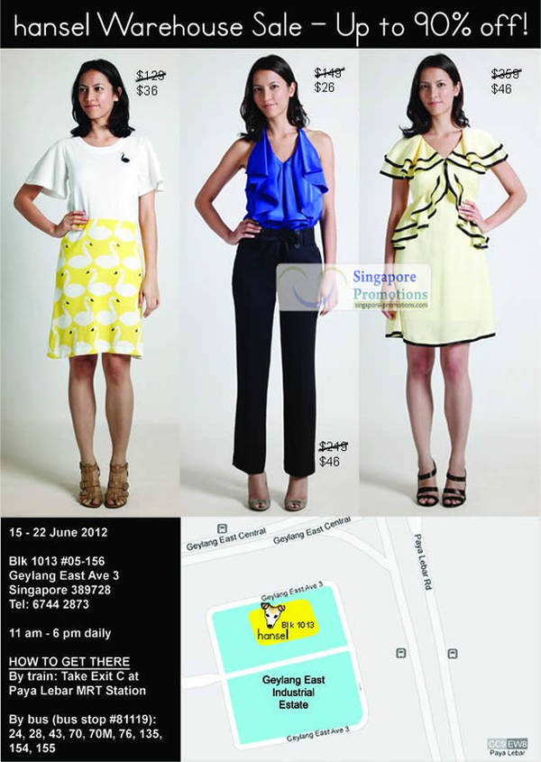 Featured image for (EXPIRED) Hansel Warehouse Sale Up To 90% Off 15 – 22 Jun 2012