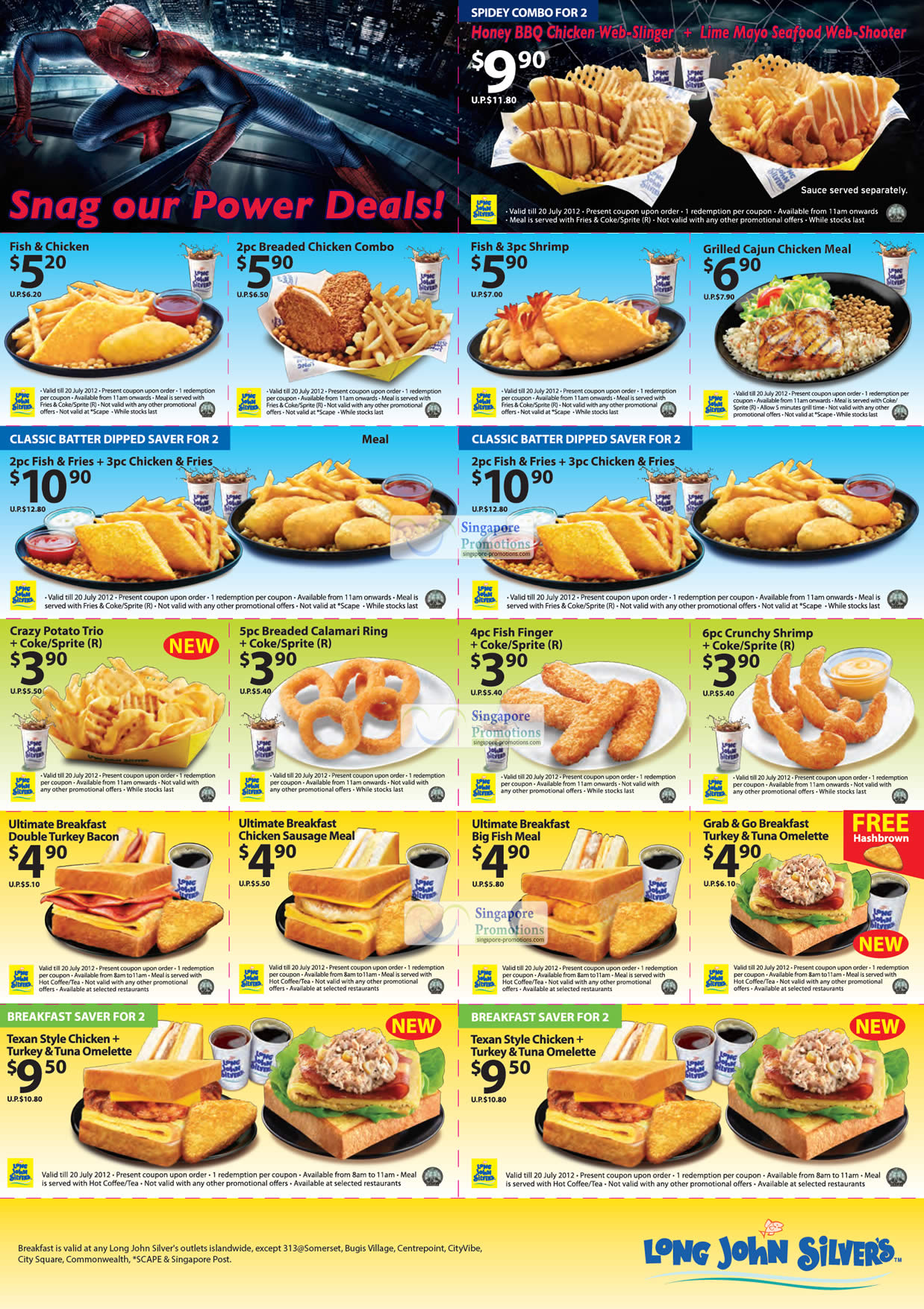 Long John Silver 22 Jun 2012 » Long John Silver’s Singapore Discount