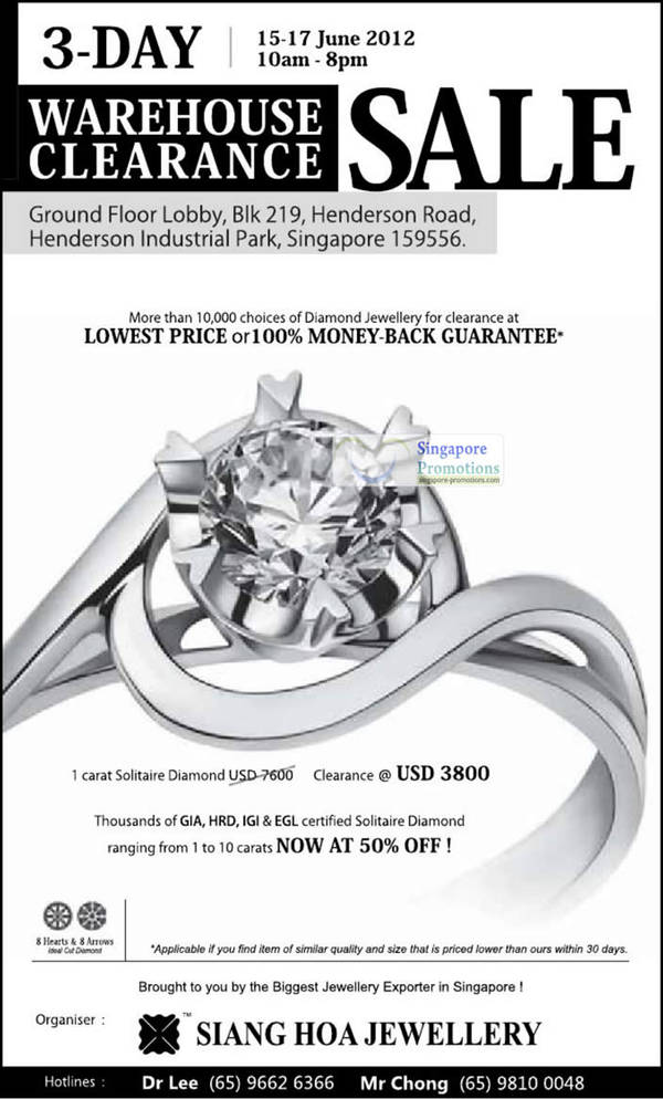Featured image for (EXPIRED) Siang Hoa Jewellery Warehouse Sale 15 – 17 Jun 2012