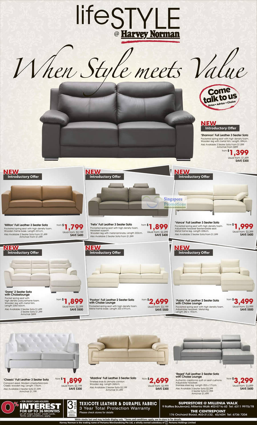 Sofa Sets, Shannon, Vance, Felix, Milton, Dane, Paxton, Pablo, Classic, Maldive, Regal