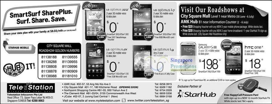 TeleStation LG Optimus Max, L7, 2X, L3, Samsung Galaxy S III, HTC One X