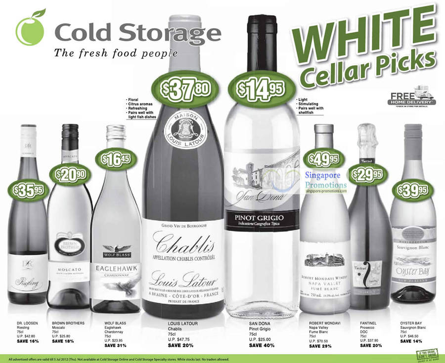 Wine White Cellar Picks