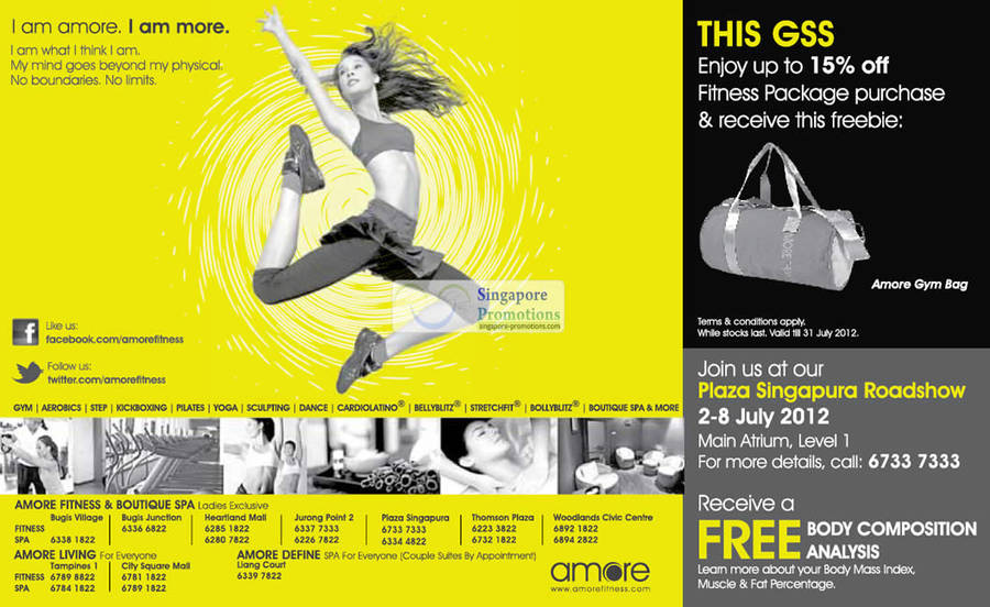 Amore Fitness 3 Jul 2012