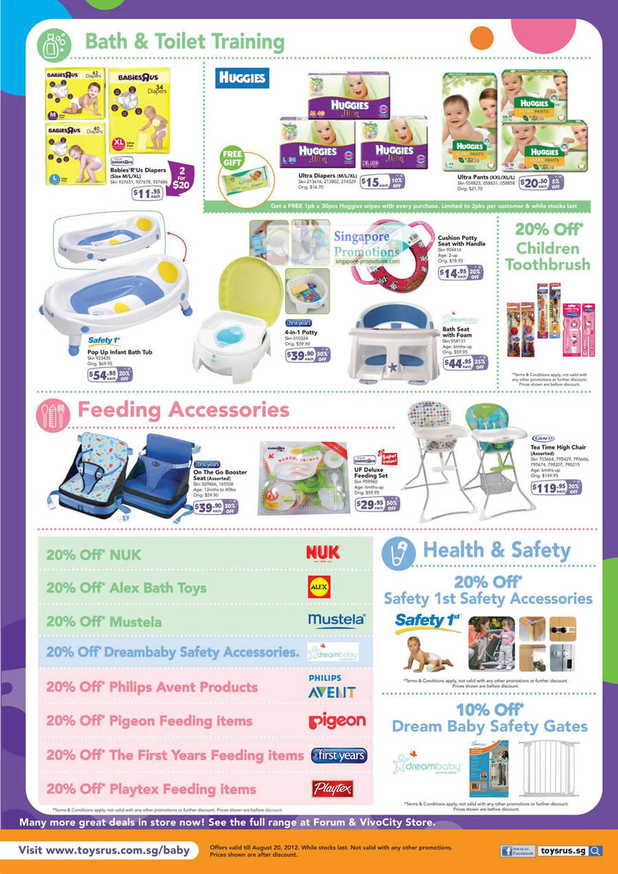 Bath Toilet Training, Feeding Accessories