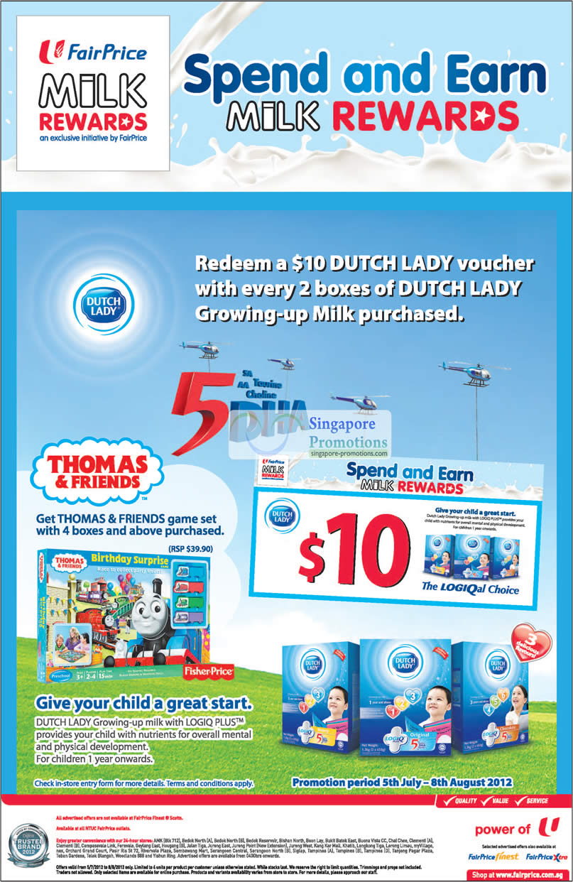 Featured image for NTUC Fairprice Electronics, Appliances & Kitchenware Offers 5 - 18 Jul 2012