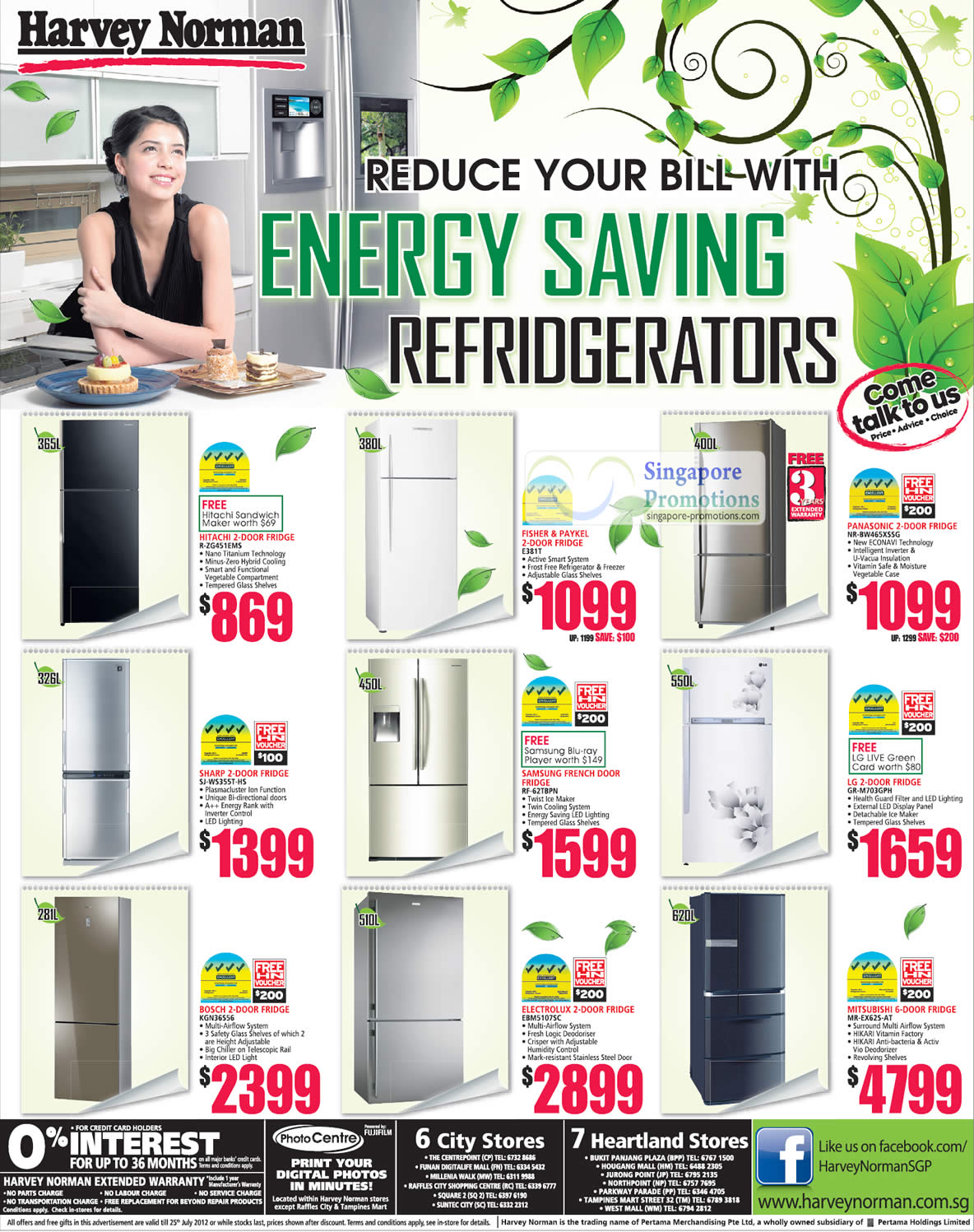 Harvey norman deals fridge sale