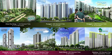 Featured image for (EXPIRED) HDB Launches Seven BTO Projects 31 Jul – 6 Aug 2012