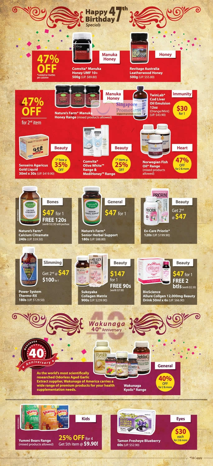 Featured image for Nature's Farm National Day Promotions & Offers 28 Jul - 31 Aug 2012
