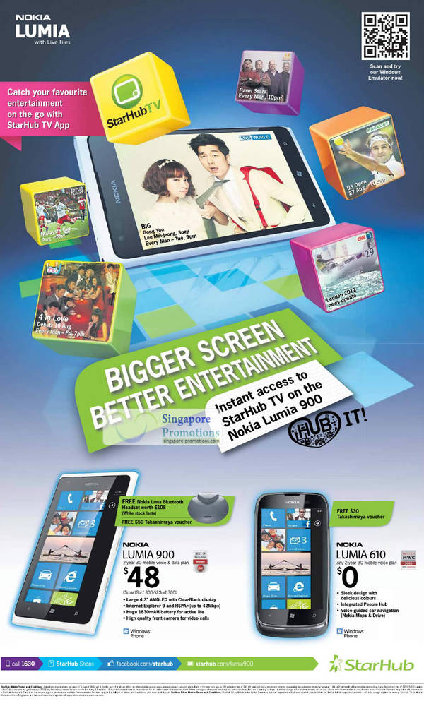 Featured image for Starhub Smartphones, Tablets, Cable TV & Mobile/Home Broadband Offers 28 Jul – 3 Aug 2012