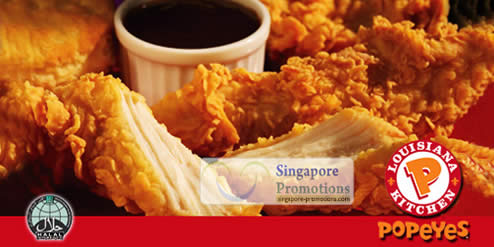 Featured image for Popeyes 50% Off Cash Voucher @ Singapore Flyer & Changi Airport 31 Jul 2012