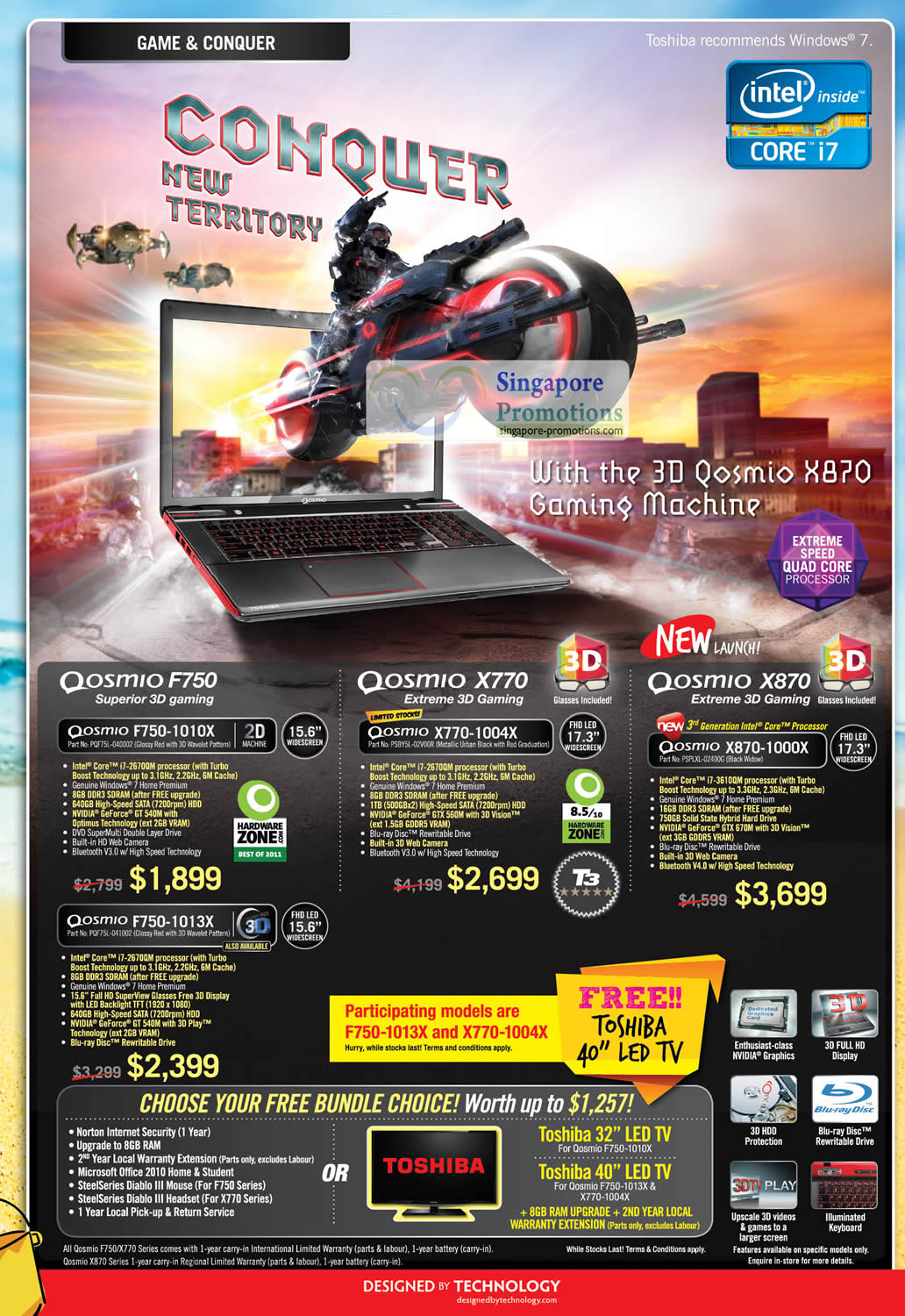 Featured image for Toshiba Notebooks, Netbooks & AIO Desktop PC Promotion Price List 25 Jun - 31 Jul 2012