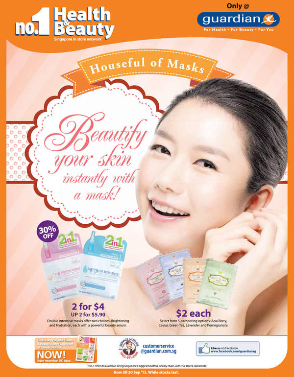 Featured image for (EXPIRED) Guardian Health, Beauty & Personal Care Offers 23 – 29 Aug 2012