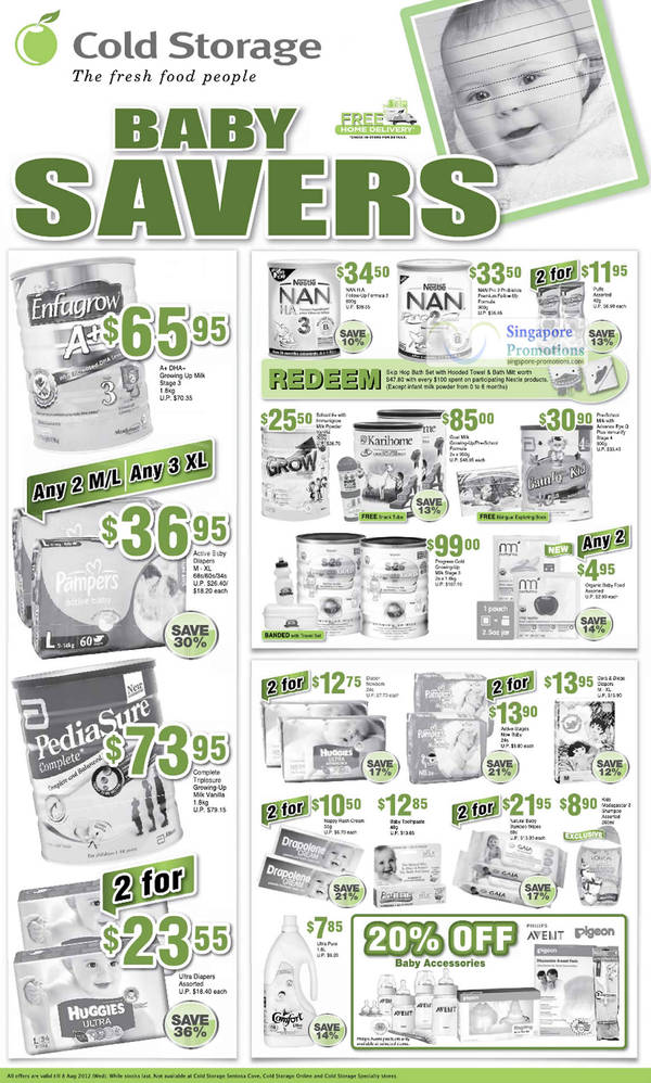 Featured image for (EXPIRED) Cold Storage Baby Savers & Wine Promotion Offers 3 – 8 Aug 2012