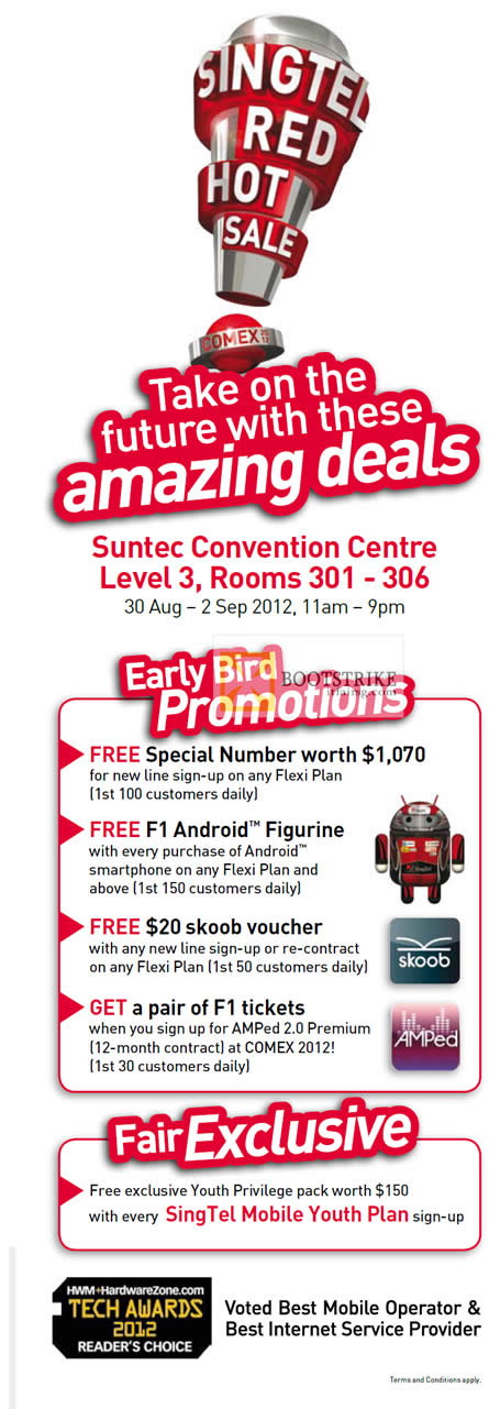 Featured image for (EXPIRED) Singtel COMEX 2012 Smartphones, Tablets, Home/Mobile Broadband & Mio TV Offers 30 Aug – 2 Sep 2012