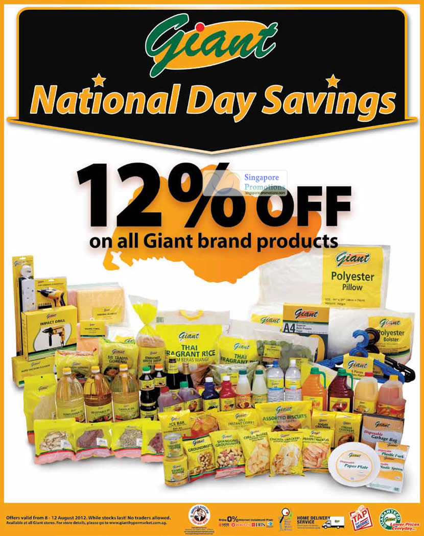  Giant  Hypermarket 12 Off All Giant  Brand Products  8 12 