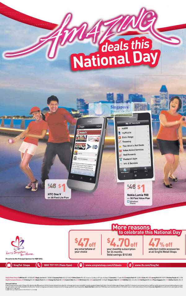 Featured image for Singtel Smartphones, Tablets, Home/Mobile Broadband & Mio TV Offers 4 – 10 Aug 2012
