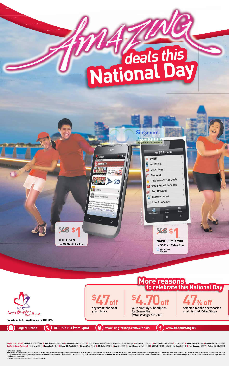 Featured image for Singtel Smartphones, Tablets, Home/Mobile Broadband & Mio TV Offers 4 - 10 Aug 2012