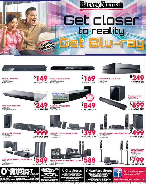 Featured image for Harvey Norman 8 Tips On Buying Blu-Ray Players & Offers 30 Aug – 5 Sep 2012