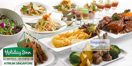 Featured image for Melting Pot Cafe Up To 55% Off International Buffet @ Holiday Inn Atrium 15 Oct 2012