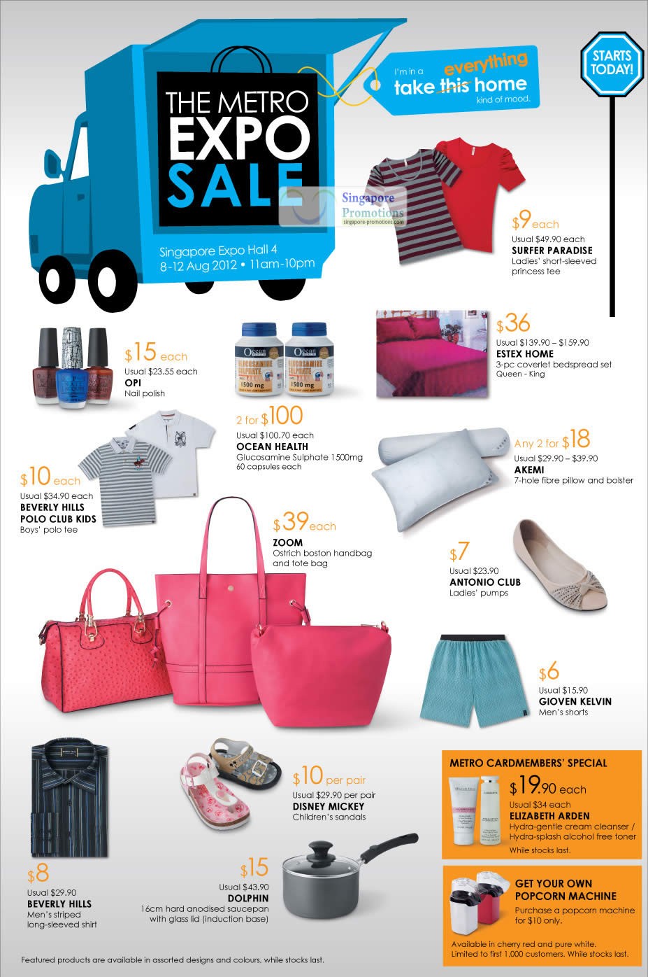 Featured image for Metro Expo Sale @ Singapore Expo 8 - 12 Aug 2012