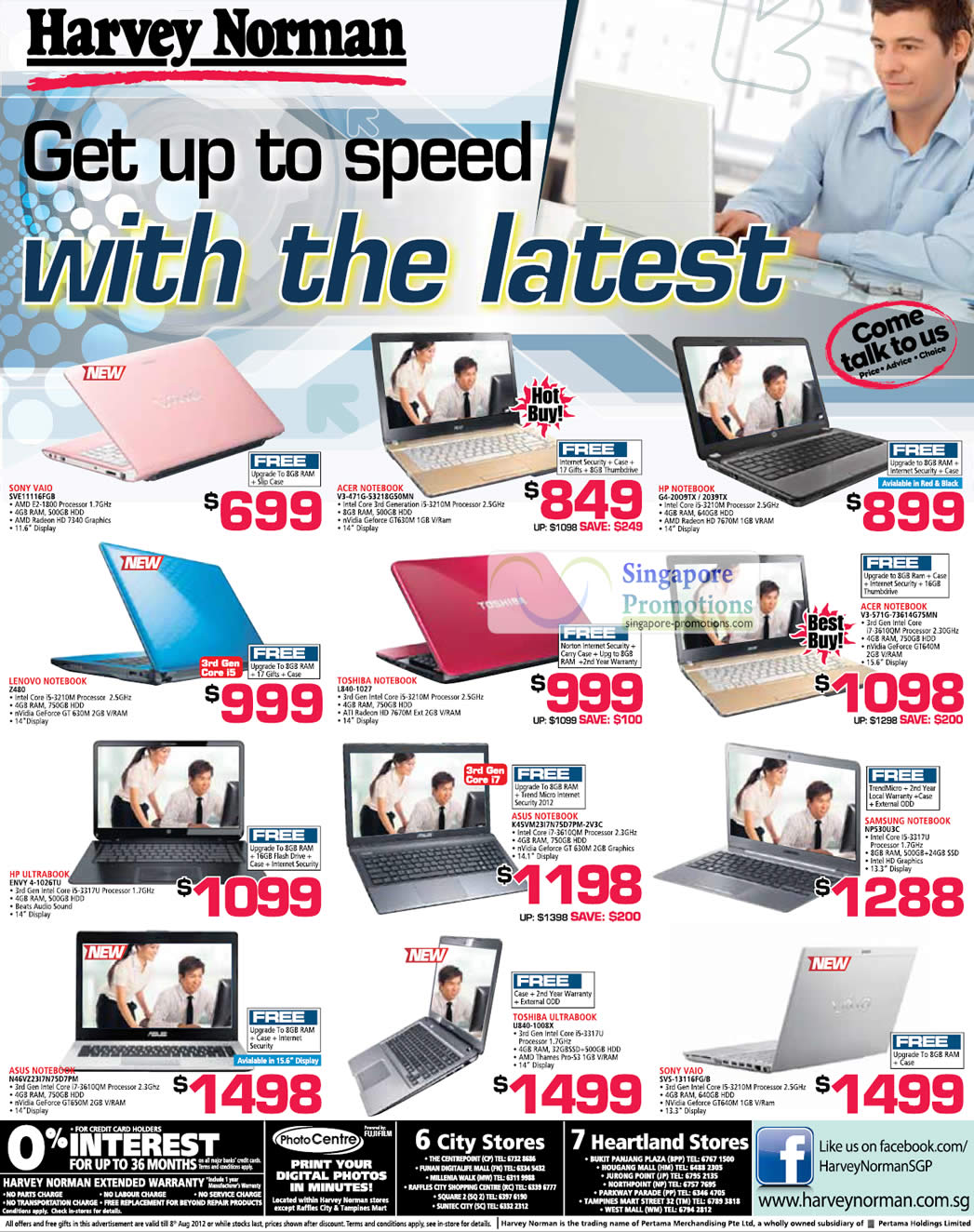 Featured image for Harvey Norman 8 Tips To Maintain Your Notebook & Offers 2 - 8 Aug 2012