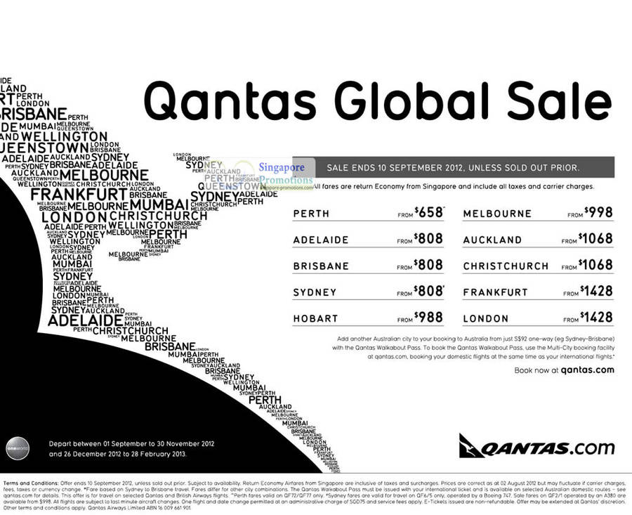 Qantas Airways 9 Aug 2012