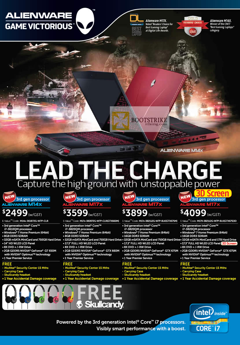 Featured image for Dell COMEX 2012 Notebooks, Monitors & Desktop PC Promotion Offers 30 Aug - 2 Sep 2012