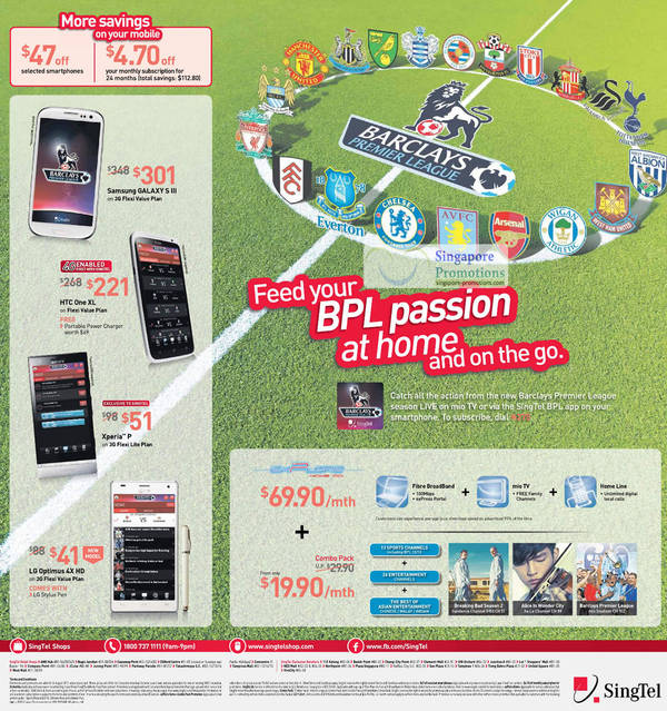 Featured image for Singtel Smartphones, Tablets, Home/Mobile Broadband & Mio TV Offers 18 – 24 Aug 2012