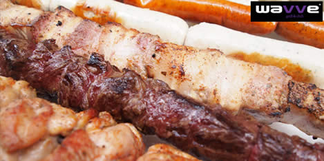 Featured image for (EXPIRED) Wavve Grill & Chill Restaurant 60% Off All-You-Can-Eat Brazilian Churrasco Buffet @ Toa Payoh 29 Aug 2012