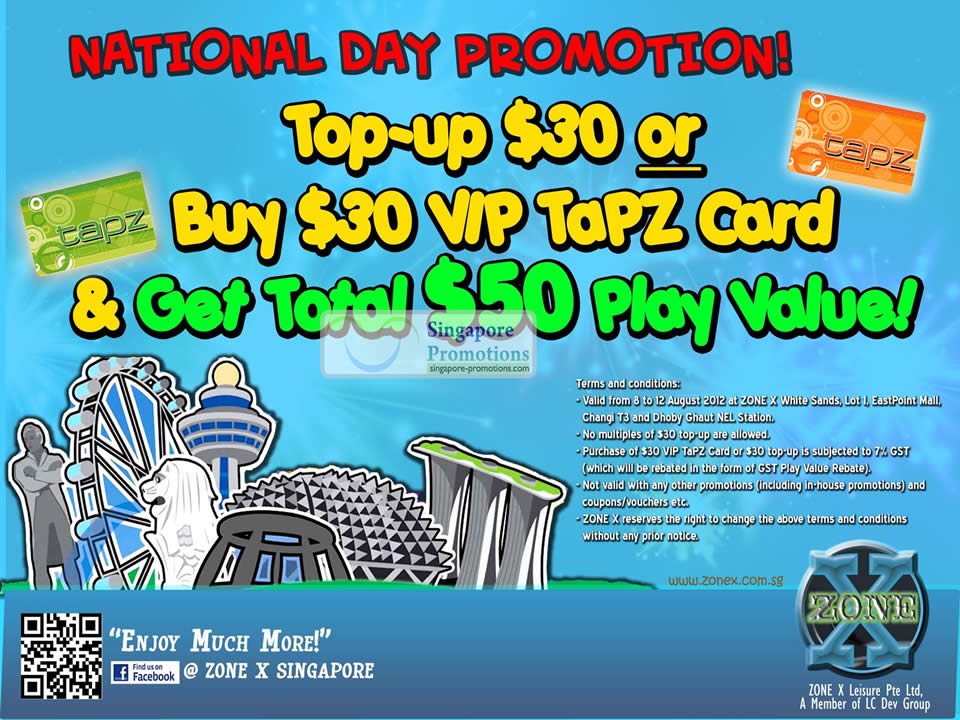 Featured image for Zone X FREE $20 Bonus Play For $30 Top-Up Promotion 8 - 12 Aug 2012