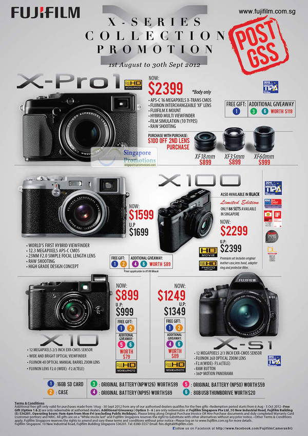 Featured image for (EXPIRED) Fujifilm Digital Cameras Promotion & Trade In Offers 1 Aug – 31 Sep 2012
