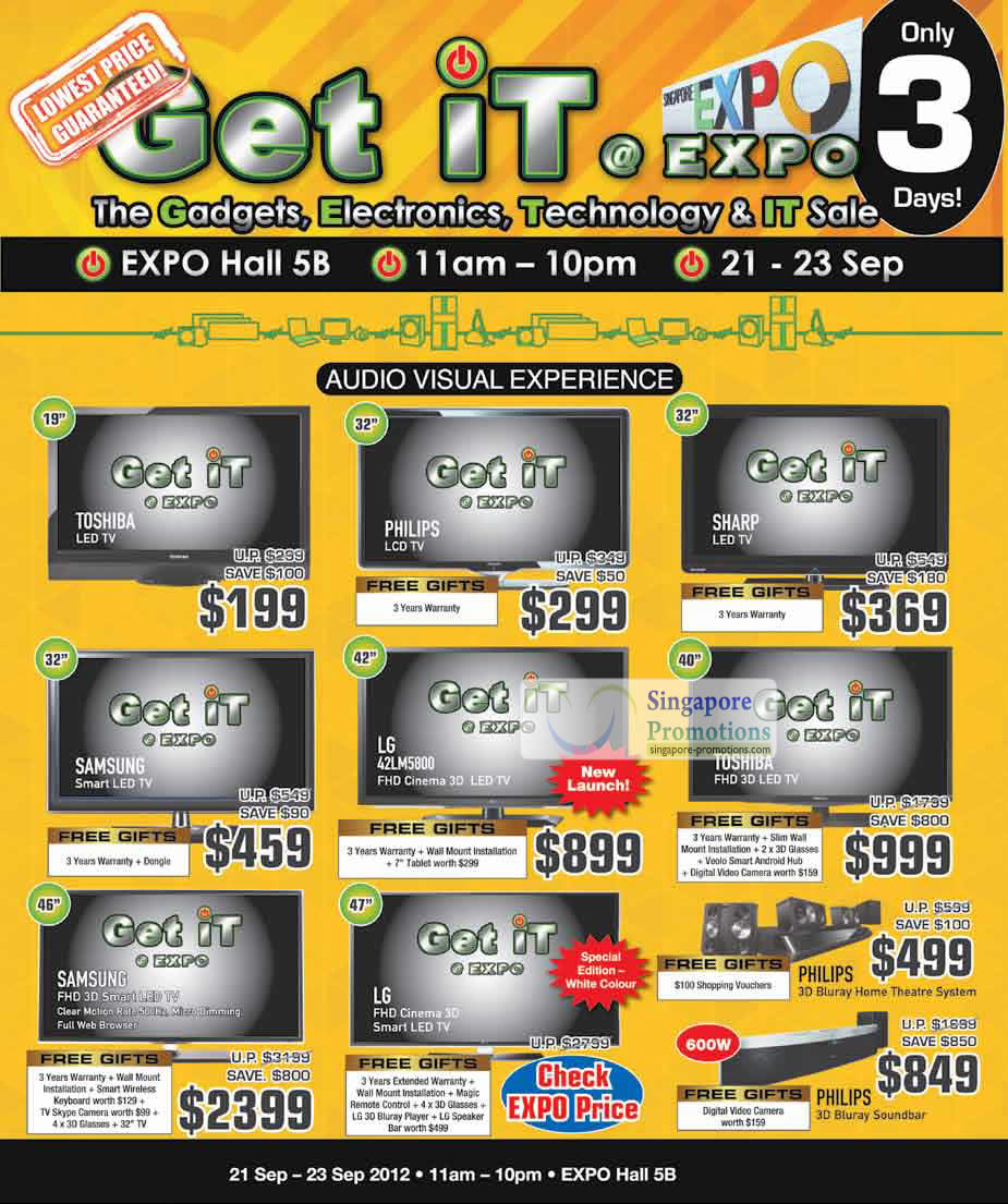 Featured image for Get iT @ Expo Mini IT Show @ Singapore Expo 21 - 23 Sep 2012