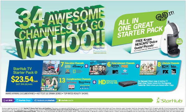 Featured image for Starhub Smartphones, Tablets, Cable TV & Mobile/Home Broadband Offers 8 – 14 Sep 2012