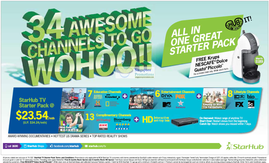 Featured image for Starhub Smartphones, Tablets, Cable TV & Mobile/Home Broadband Offers 8 - 14 Sep 2012