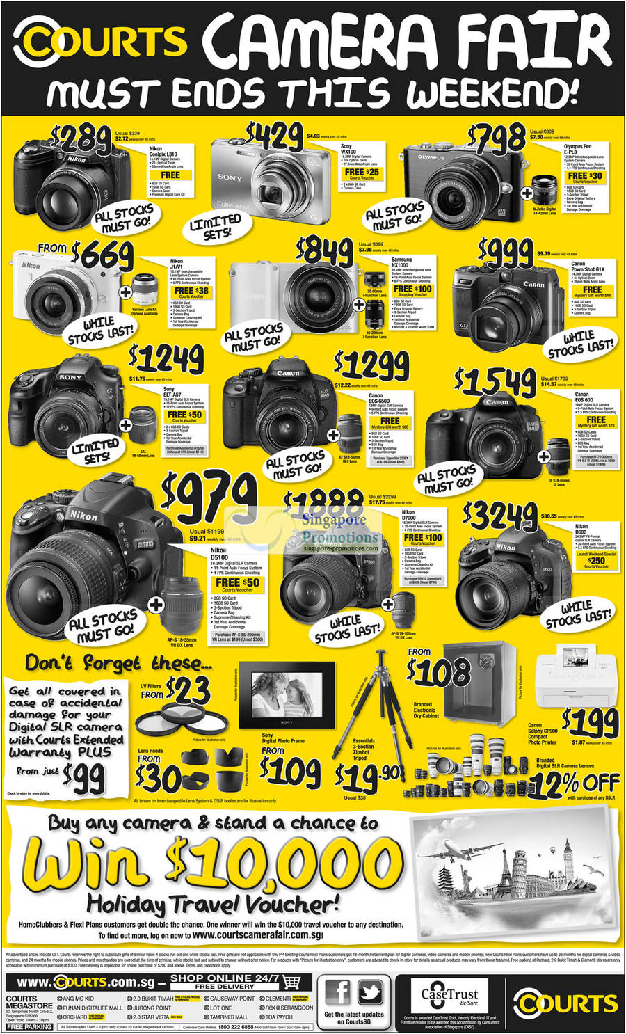 Digital Cameras, Nikon, Sony, Olympus, Canon, Samsung