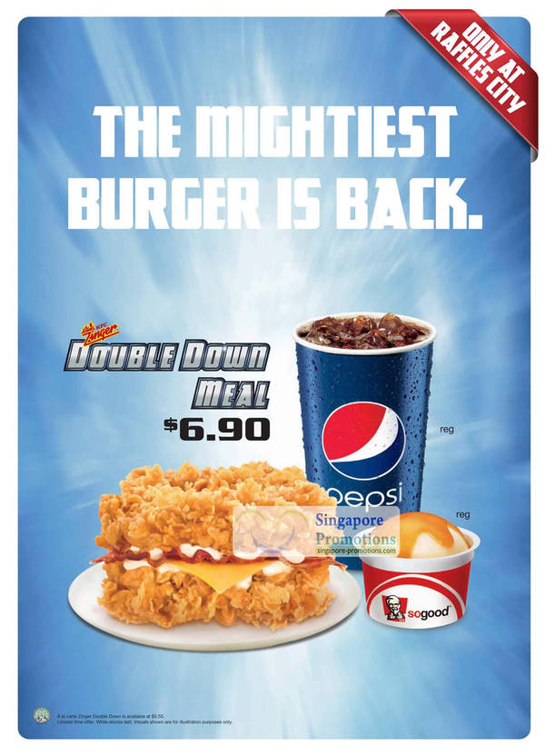 List Of Kfc Zinger Double Down Related Sales Deals Promotions News Singpromos Com