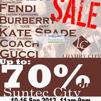 Featured image for (EXPIRED) Luxury City Branded Handbags Sale @ Suntec City 10 – 16 Sep 2012