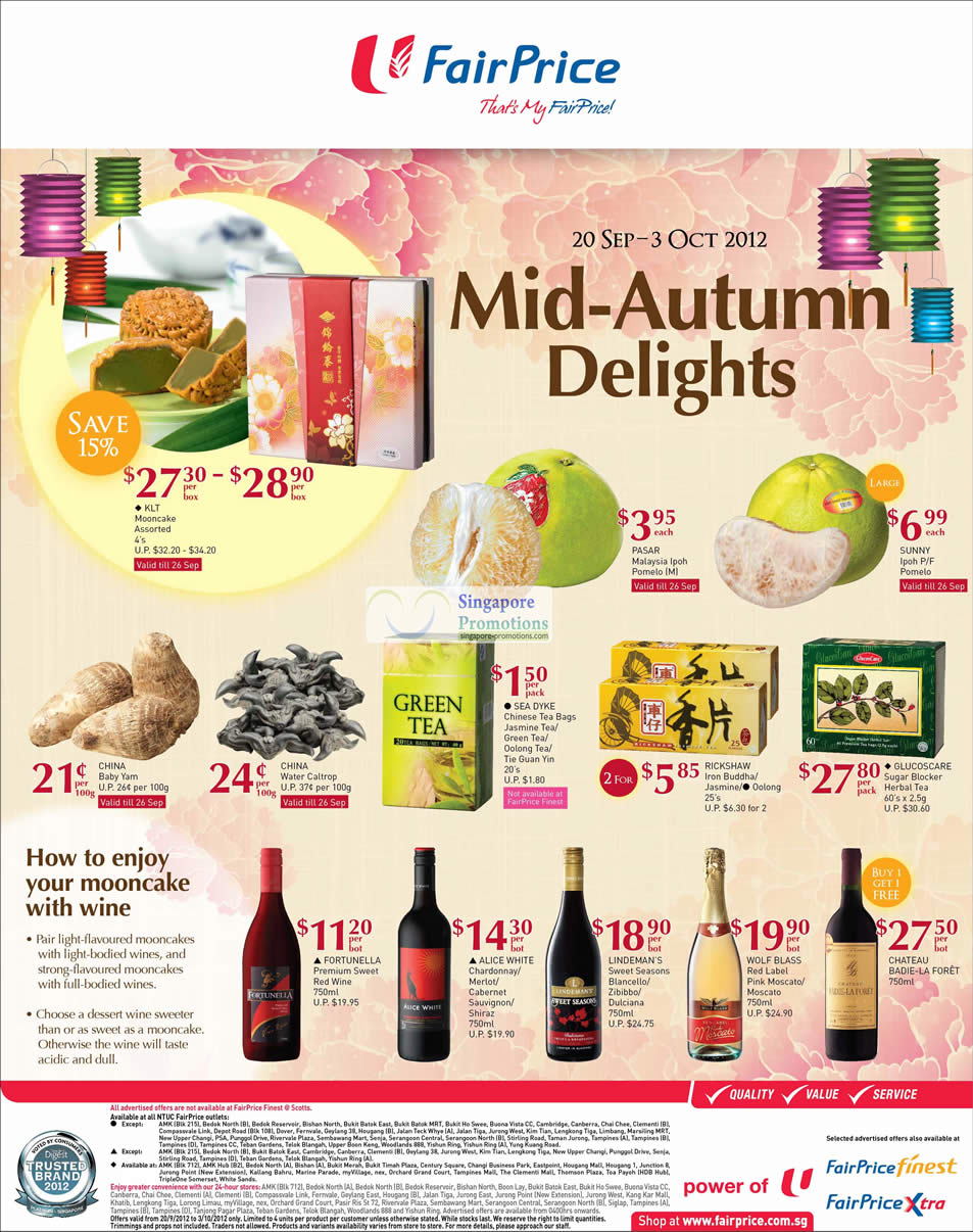 Featured image for NTUC Wines & Panasonic Electronics Offers 20 Sep - 3 Oct 2012