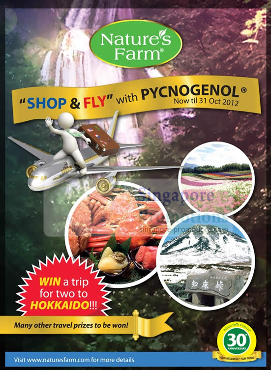 Featured image for Nature's Farm Monthly Promotion Offers 28 Sep - 31 Oct 2012