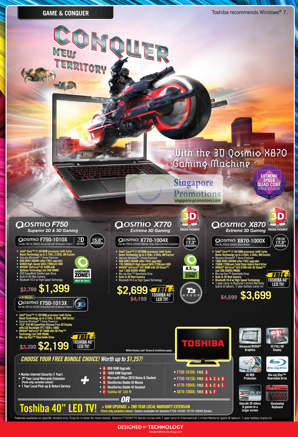 Featured image for Toshiba Notebooks, AIO Desktop PCs, Tablets & Netbooks Promotion Price List 13 Sep - 25 Oct 2012