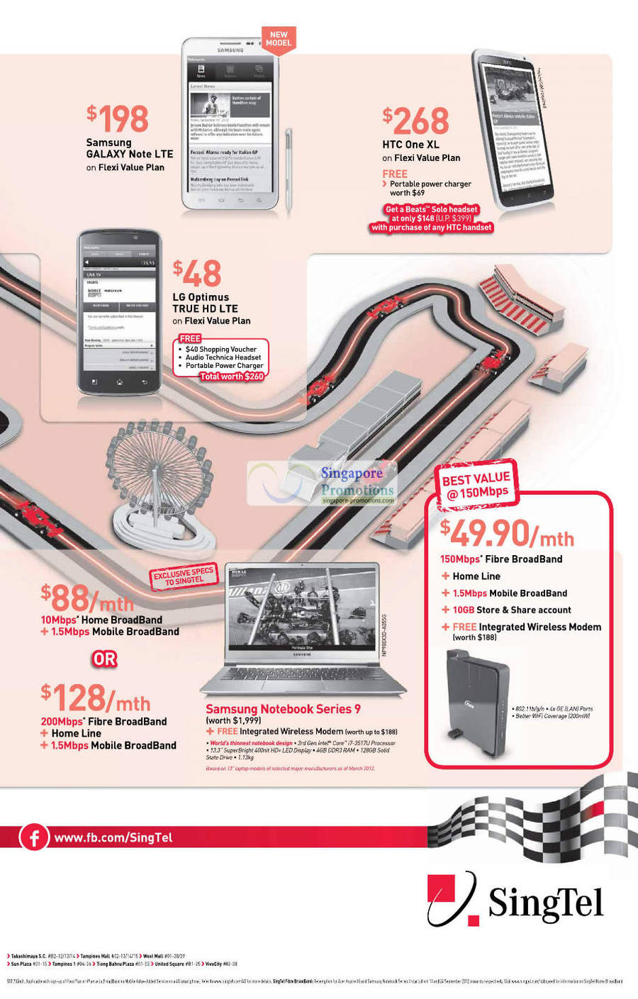 Samsung Galaxy Note LTE, HTC One XL, LG Optimus True HD LTE, ADSL Broadband, Fibre, Samsung Notebook Series 9