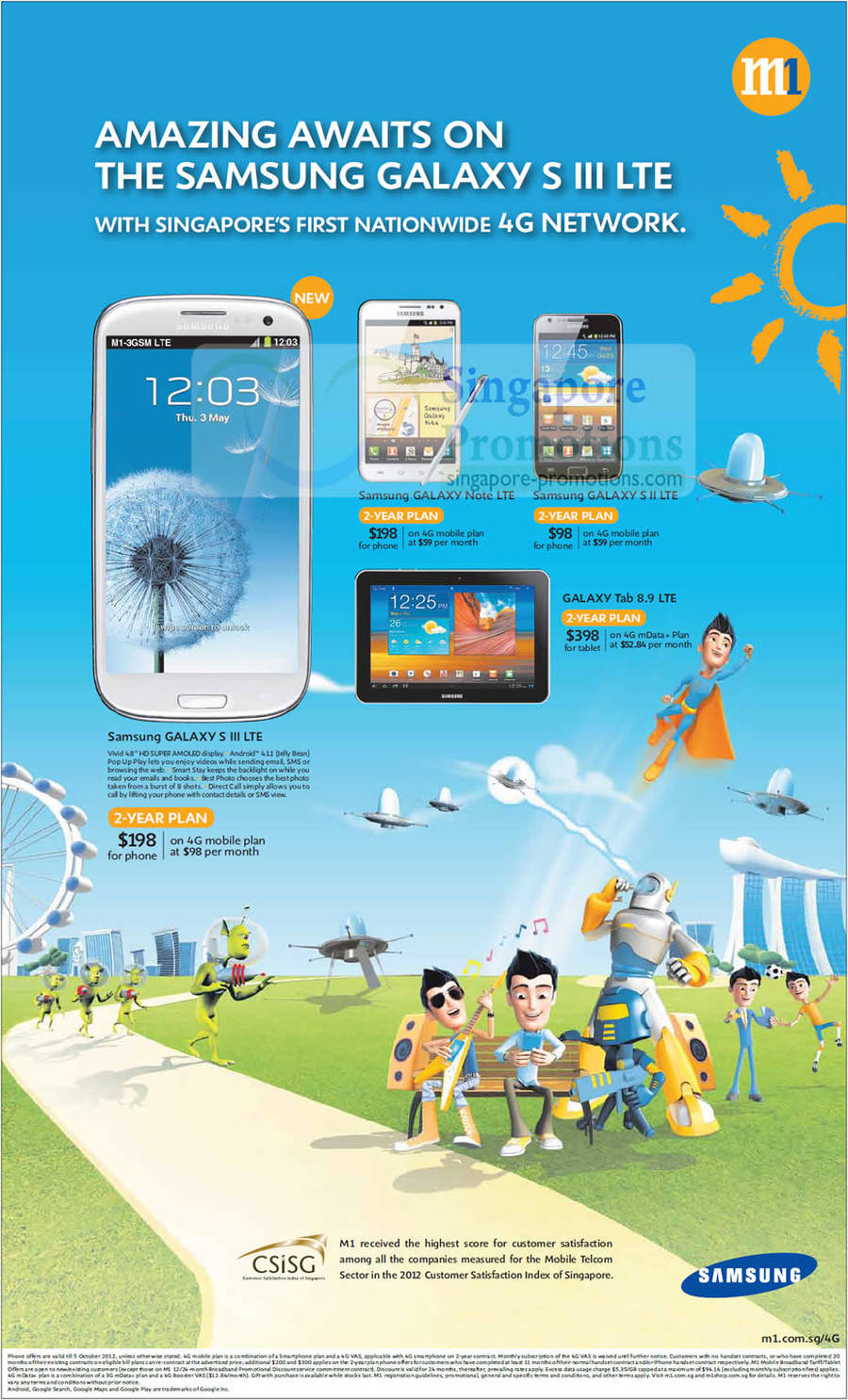 Samsung Galaxy S III LTE, Note LTE, S II LTE, Tab 8.9 LTE