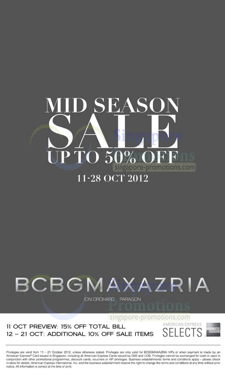 Featured image for Fashion Fast Forward Mid Season Sale Up To 50% Off 13 - 28 Oct 2012